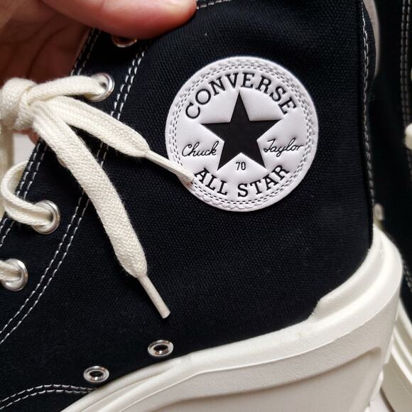 NEW CONVERSE Women and Wedge Chunky Sole Chuck Taylor High Top Sneakers Shoes - Picture 9 of 15